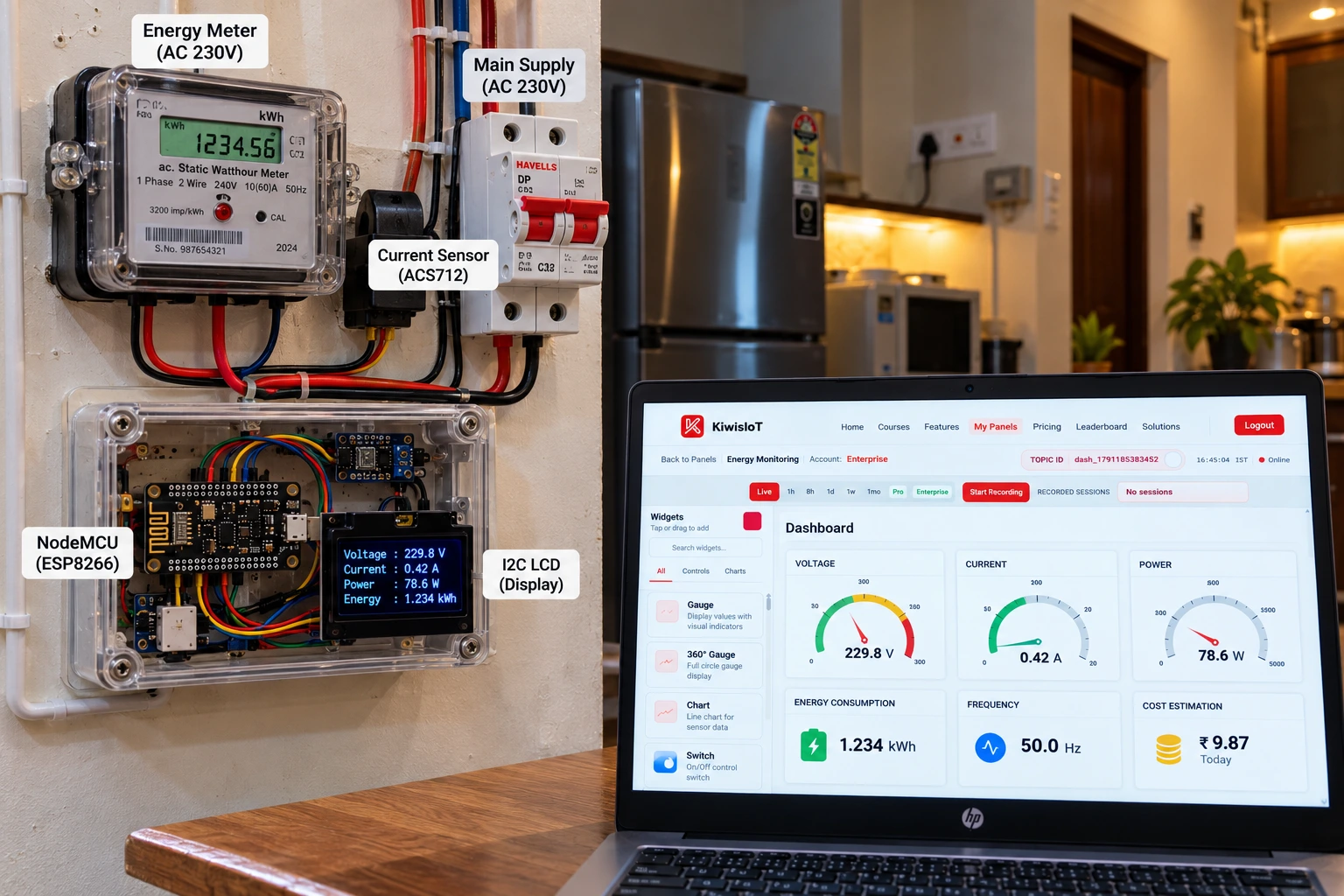Energy monitoring